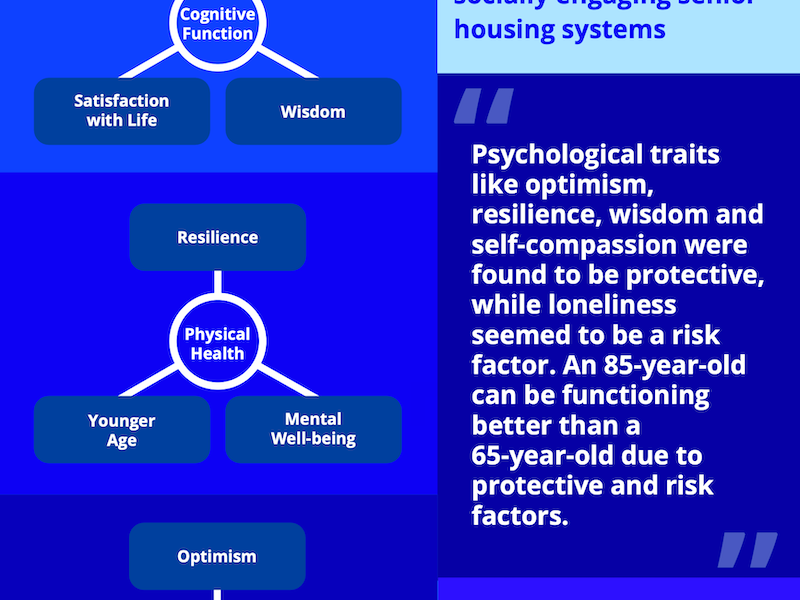 Infographic returning study results to older adult participants